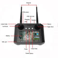 Skydroid H12 2,4 GHz Receptor de controle remoto 12CH/Mini Câmera/Transmissão de mapa digital para drone de pulverização agrícola